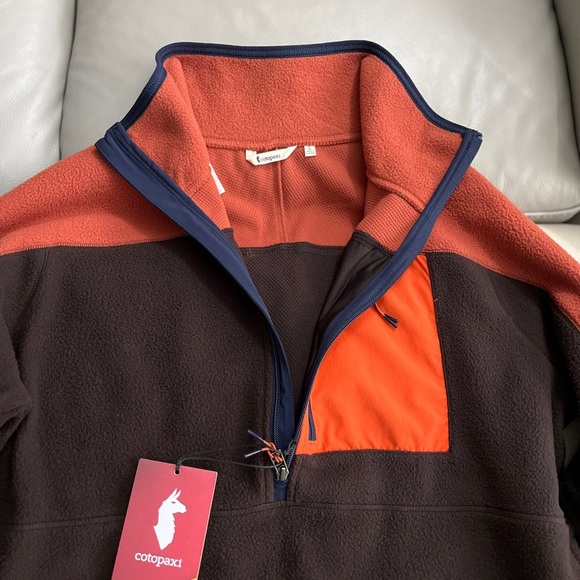 ✨Host Pick✨NWT - Cotopaxi Men’s Abrazo Half Zip Fleece Jacket - Size L - Picture 5 of 8